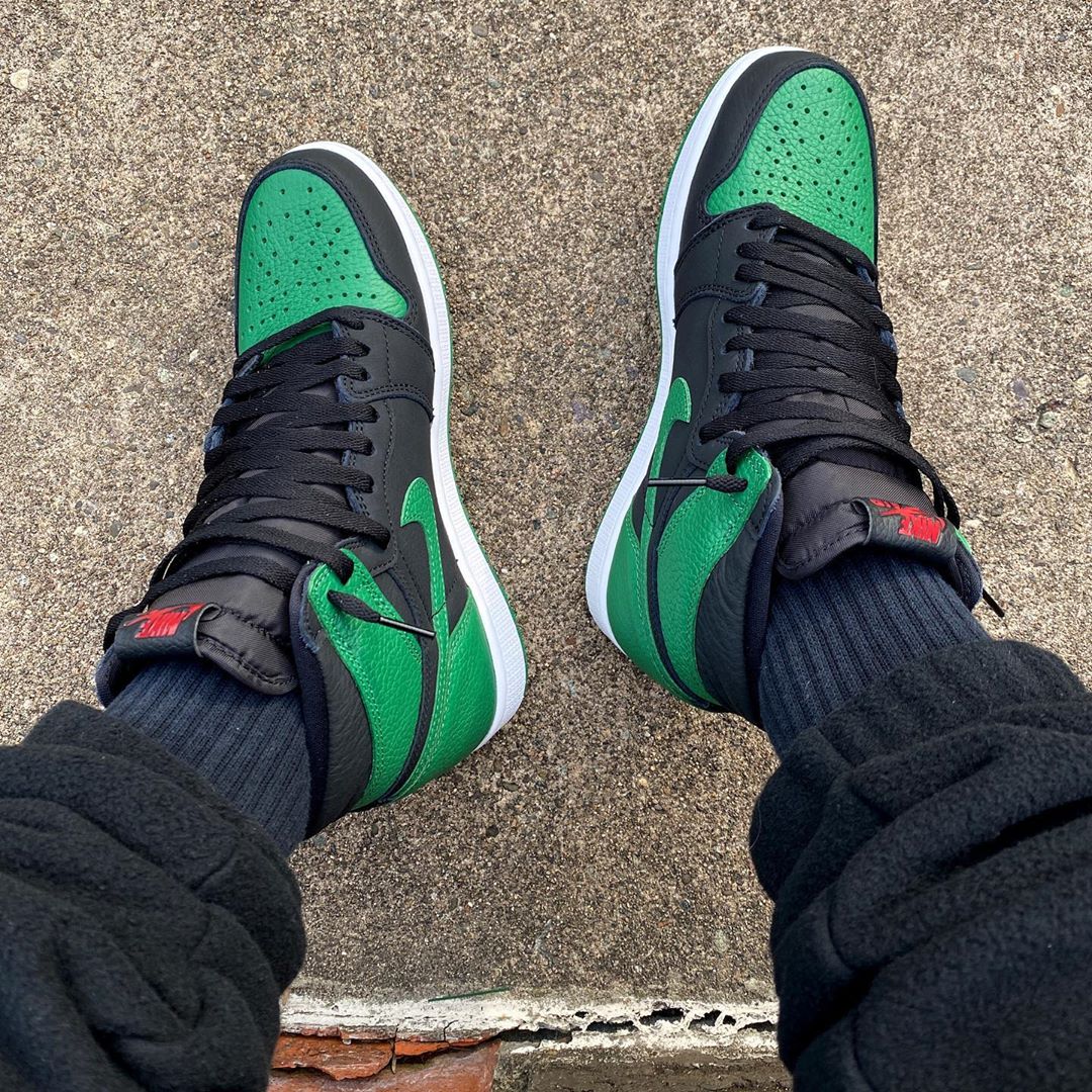green black ones jordans