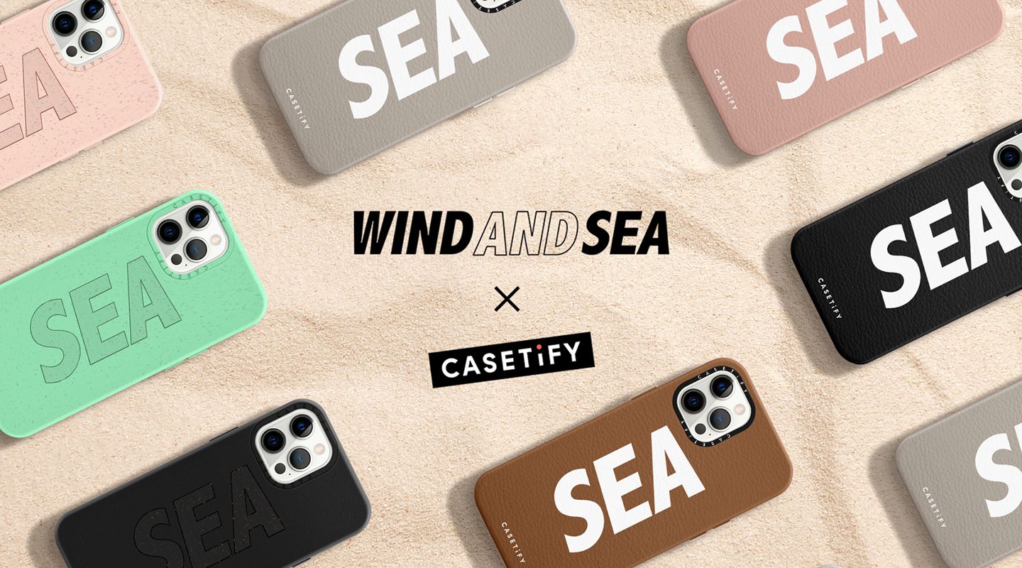 WIND AND SEA × CASETiFY コラボアイテム発売間近 | LEAK TOKYO