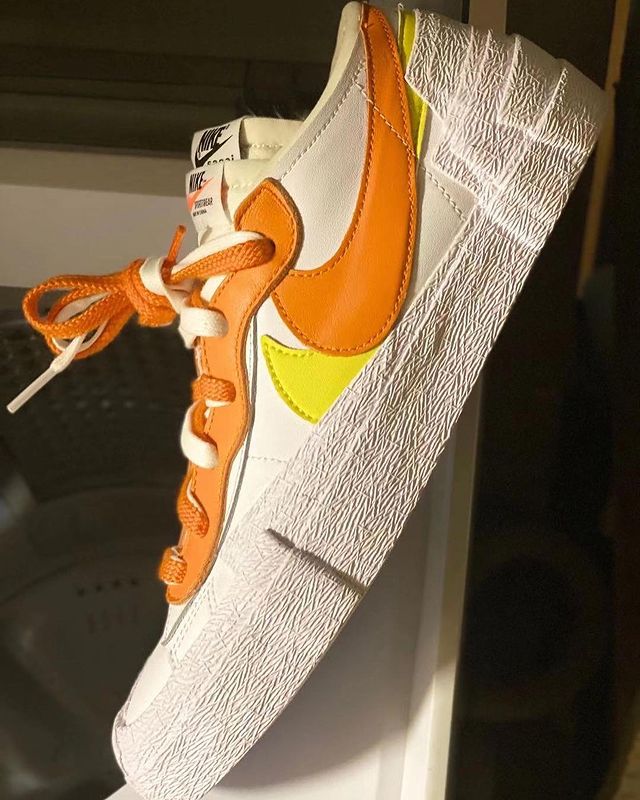 Sacai x Nike Blazer Low “Orange”