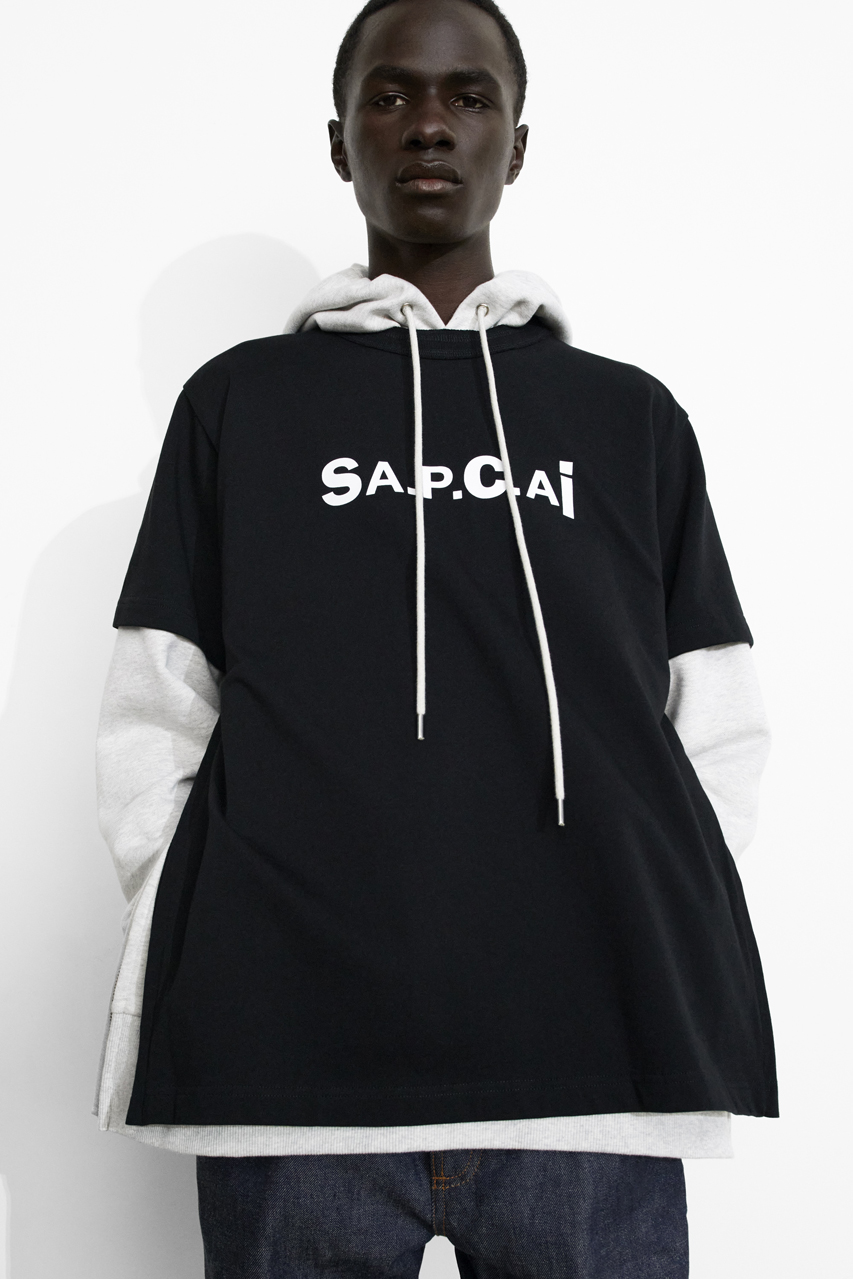 新品】2021 sacai × A.P.C フーディ サカイ アペーセー:L | wise.edu.pk