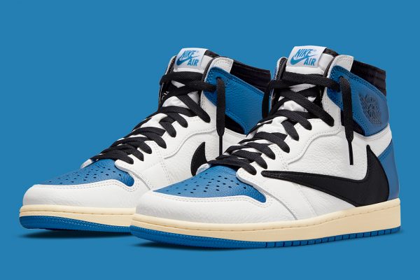 TravisScott×Fragment×NikeAirJordan1 トラフグ - 靴