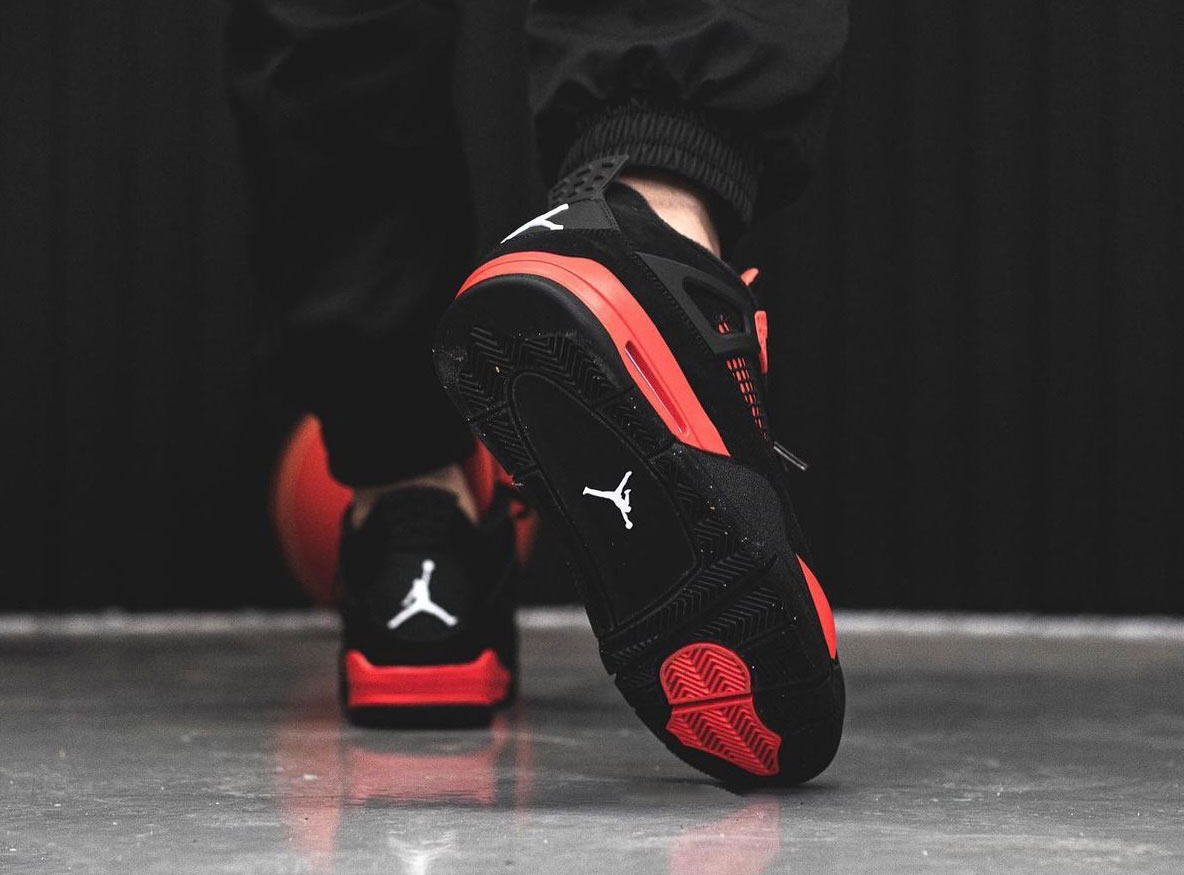 Nike Jordan 4 Red Thunder ナイキ ジョーダン スニーカー ‎新着20%Off ...