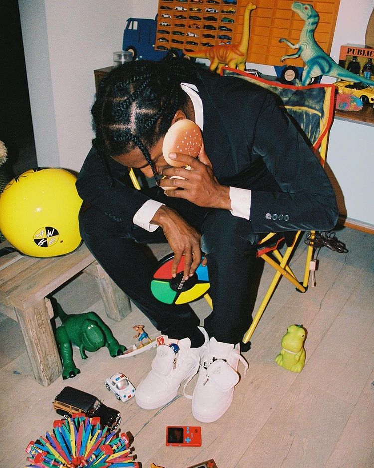 A$AP Rocky がadidas × PRADA 最新コラボスニーカーを着用！近日発売か