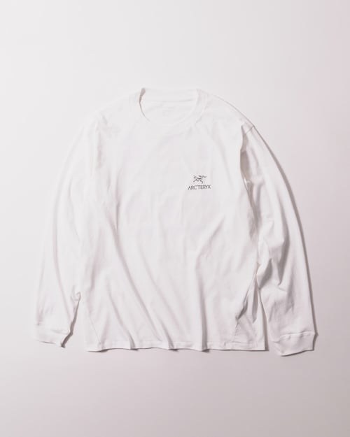 ARC'TERYX × BEAMS KRAGG COTTON LS SHIRT WHITE LIGHT