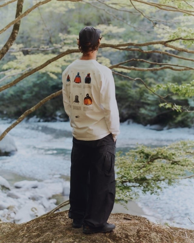 ARC'TERYX × BEAMS KRAGG COTTON LS SHIRT 着用