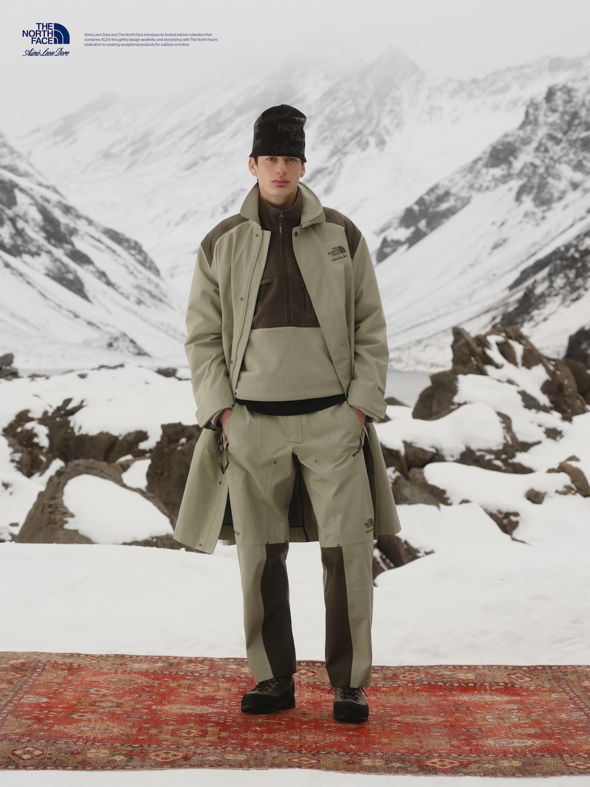GORE-TEX コート 着用
