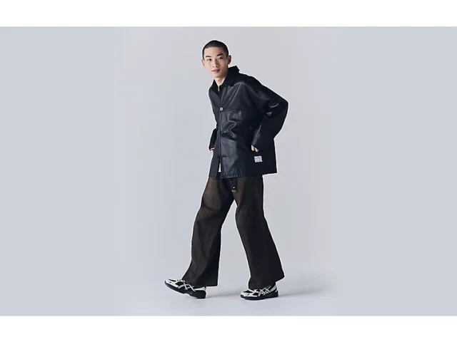 アシックス GEL-1130 Black/Creamの着用スタイル