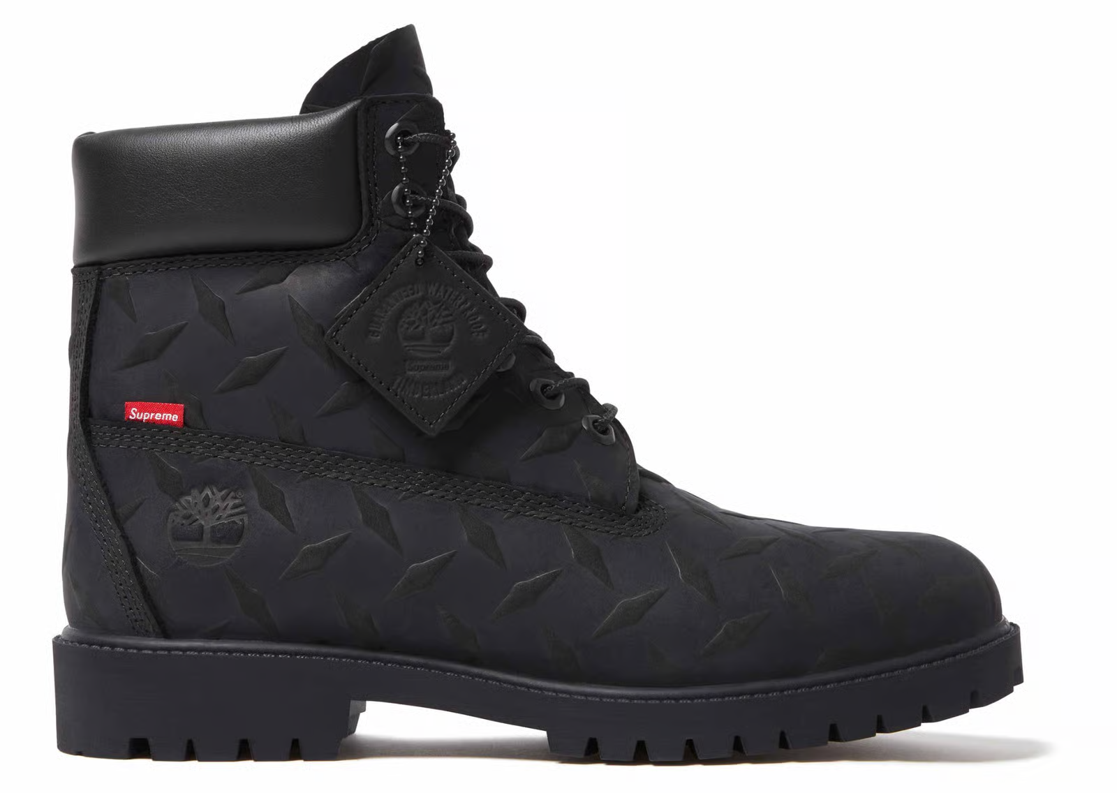 Supreme x Timberland Diamond Plate 6インチ ブラック