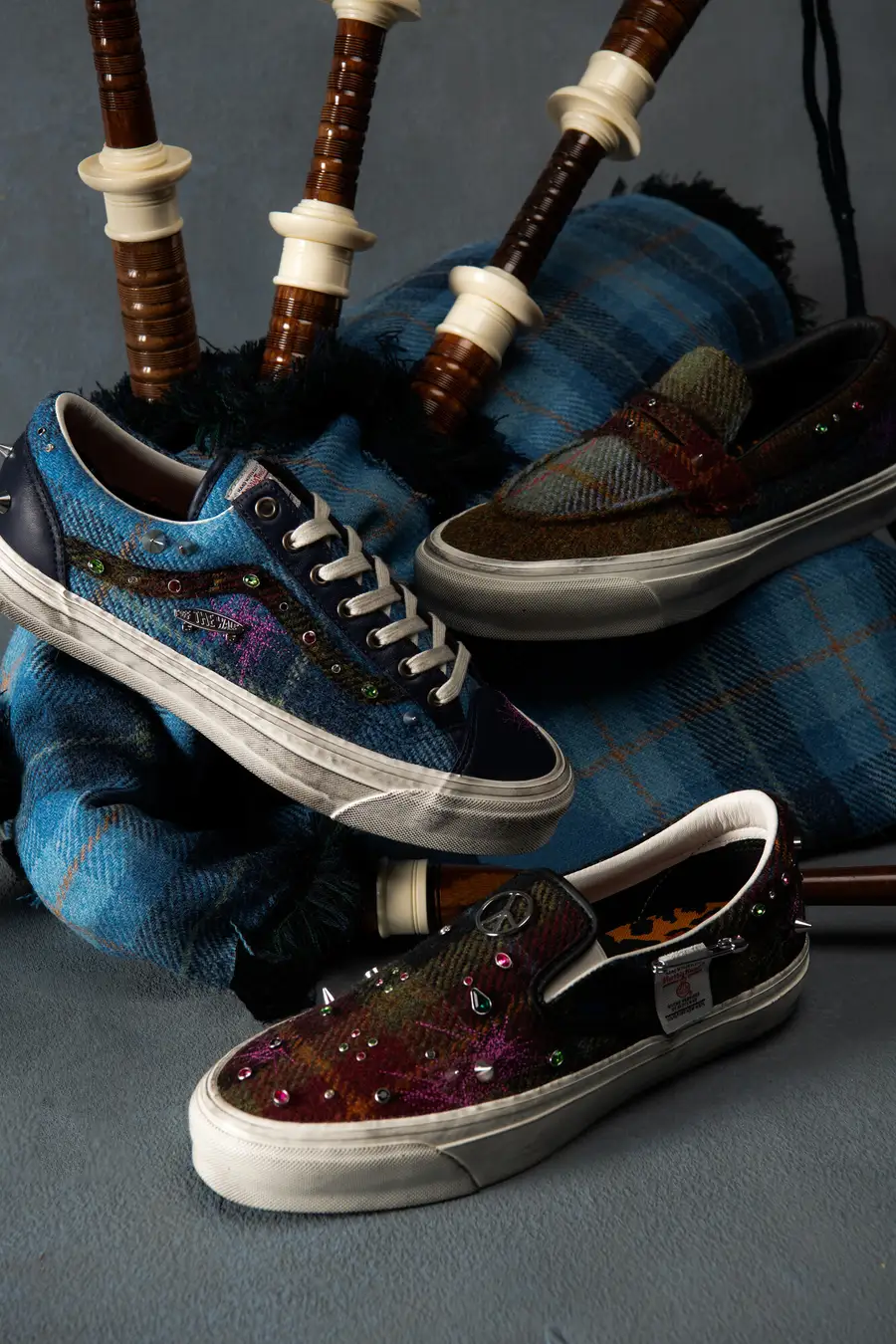 VANS × Harris Tweed スタイリング