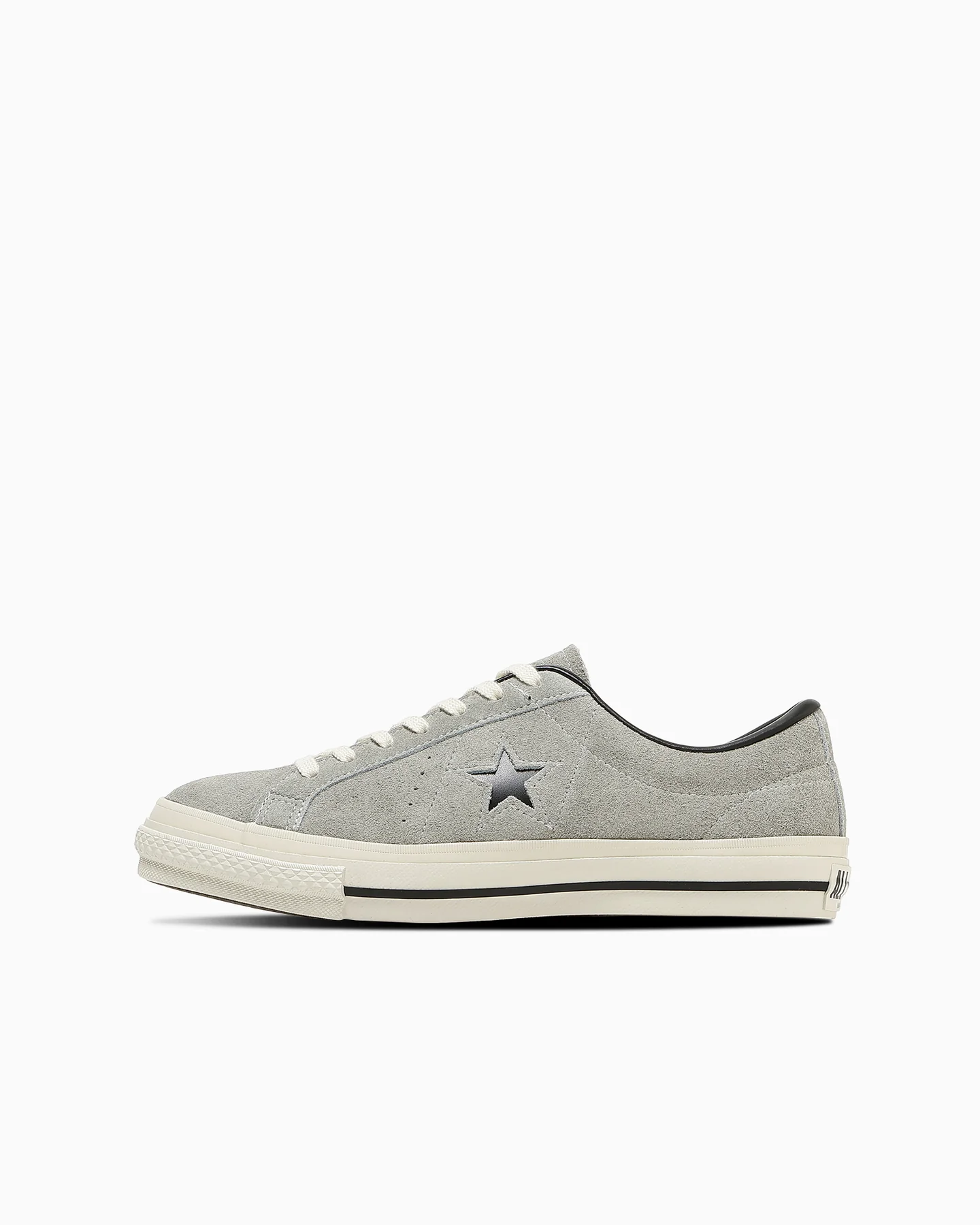 CONVERSE ONE STAR J SUEDE グレイ 外側