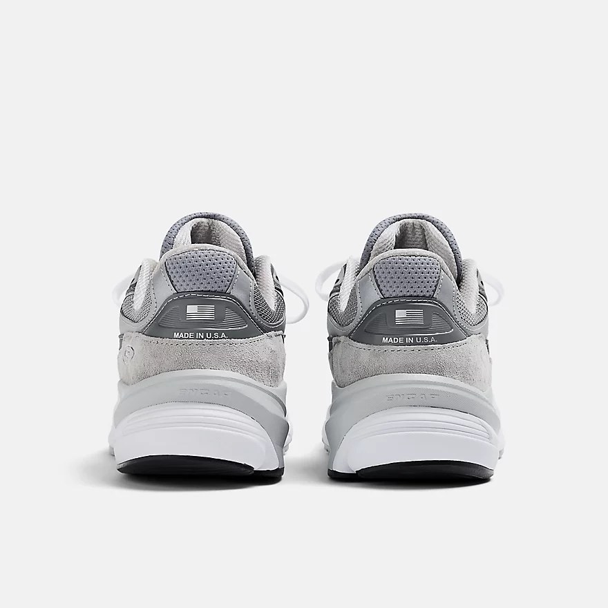New Balance 990v6 グレー ヒール