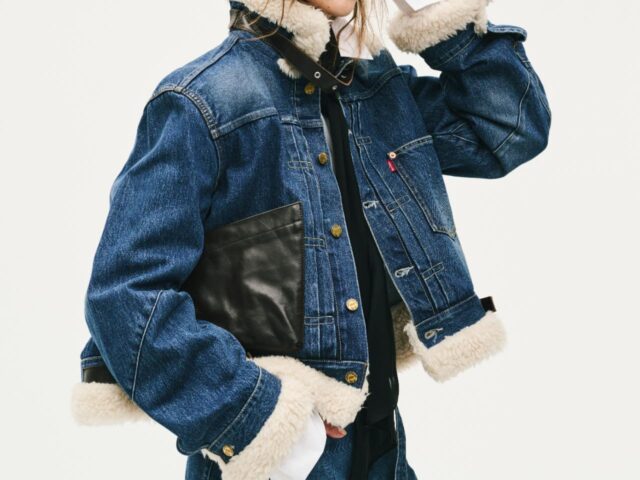 sacai × Levi's 2026年秋冬コラボのルック