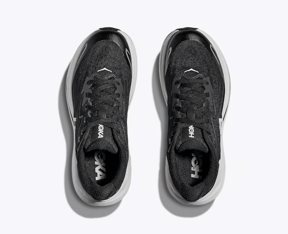 HOKA クリフトン 10 上から見たアッパー