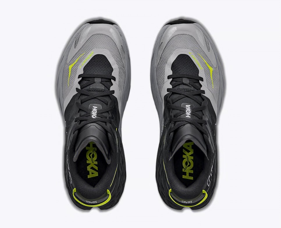 HOKA スピードゴート 7 上から見たアッパー