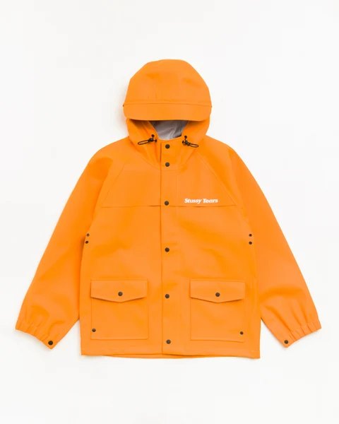 ステューシー × デニムティアーズ オレンジのジャケット