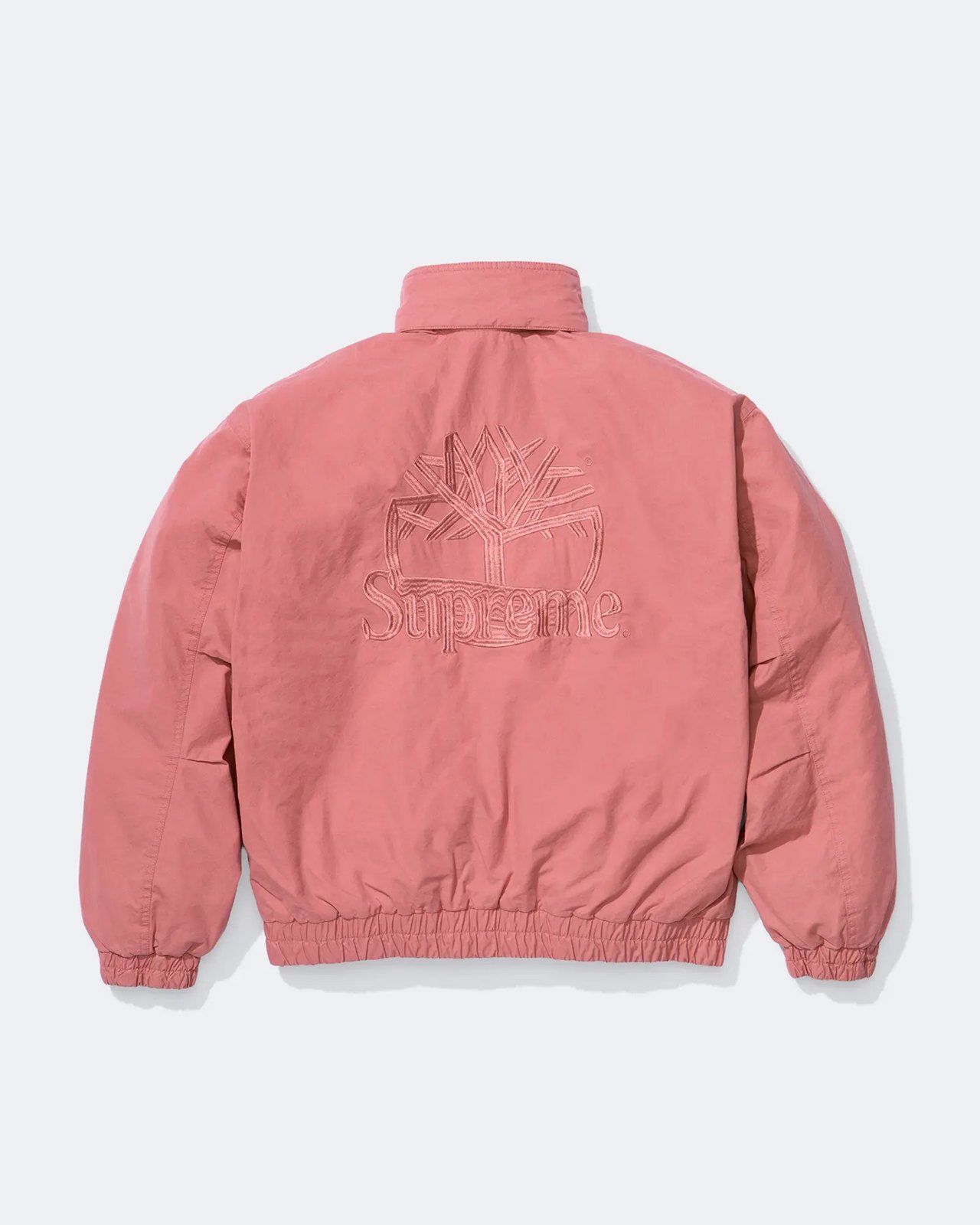 Supreme × Timberland 2026FW Ventile® Utility Jacket（ピンク）背面