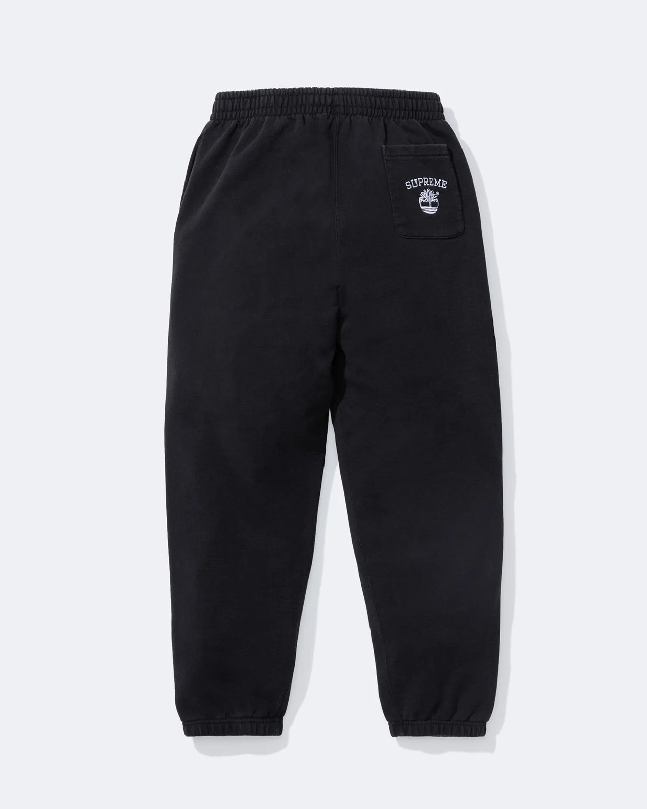 Supreme × Timberland 2026FW Sweatpant（ブラック）背面