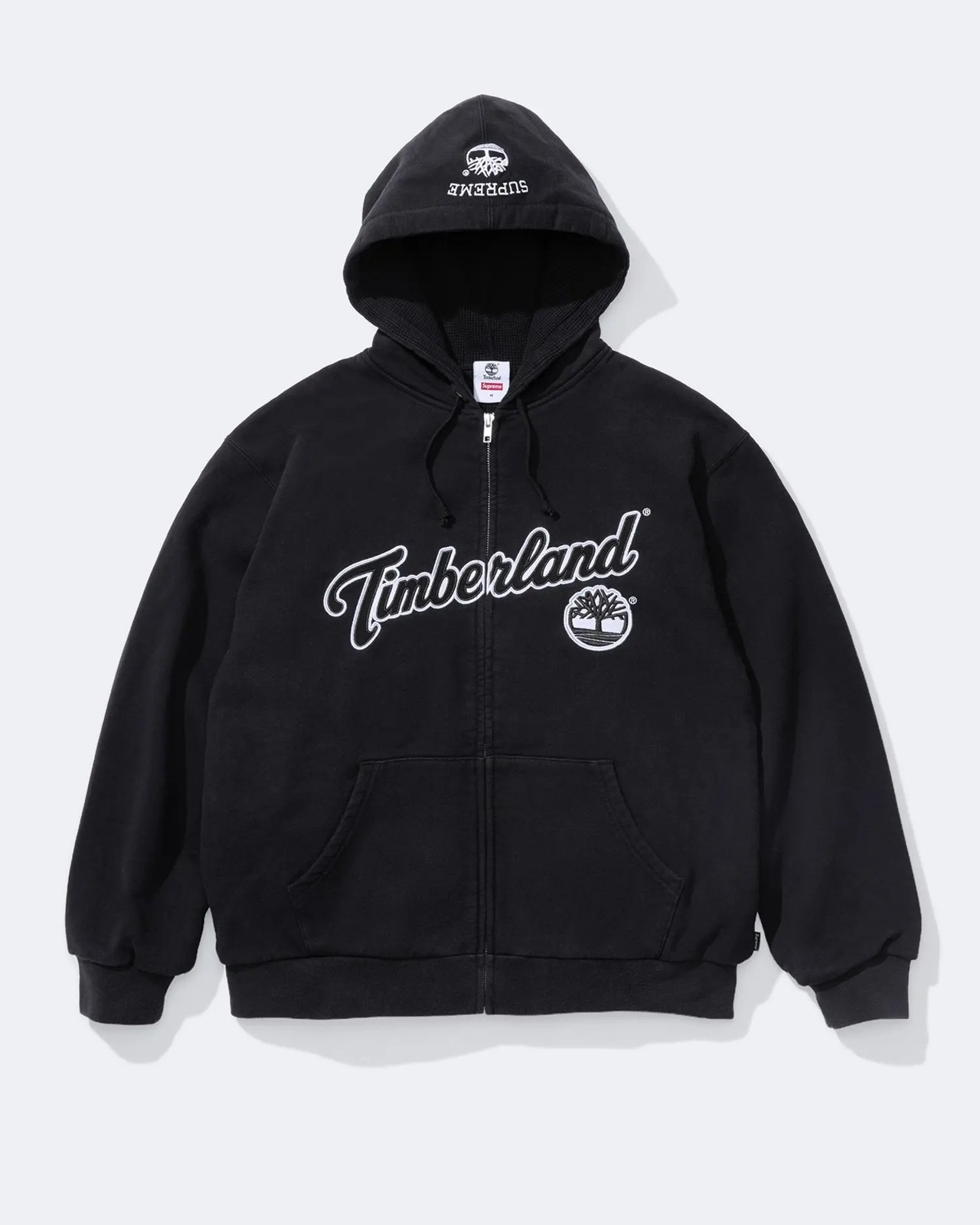 Supreme × Timberland 2026FW Thermal Lined Zip Up Hooded Sweatshirt（ブラック）