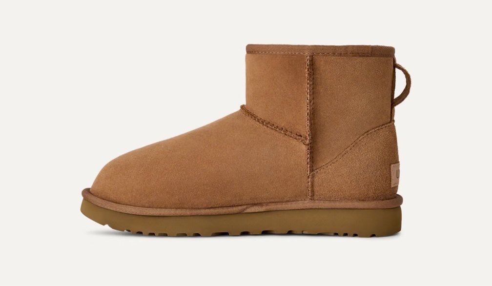 UGG クラシック ミニ II（チェスナット） 内側