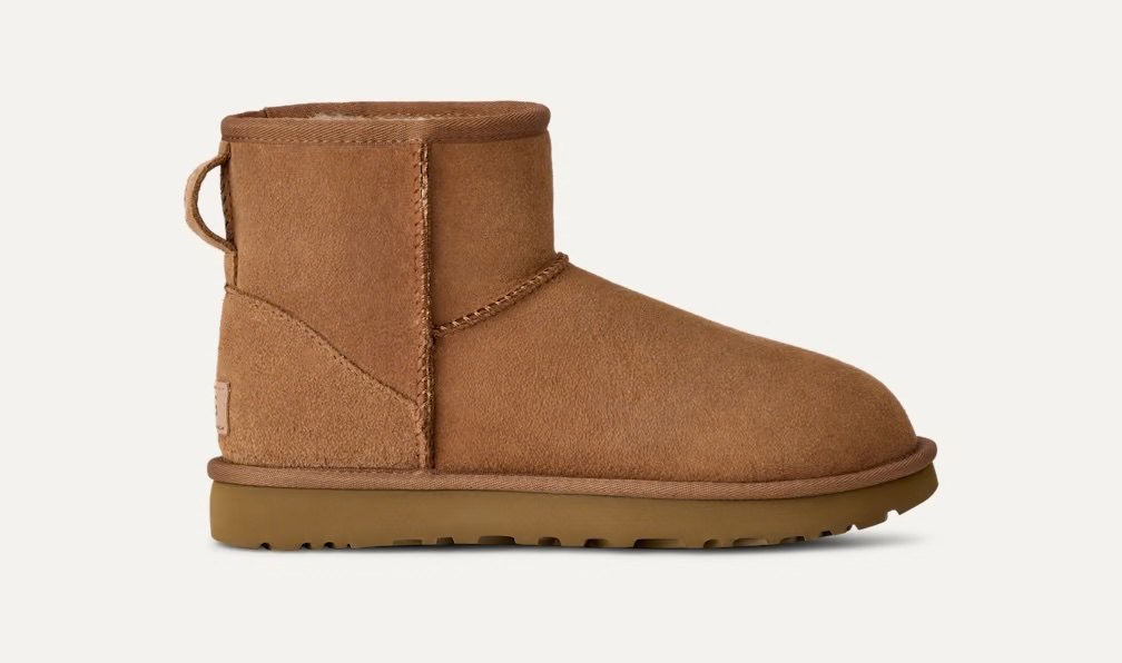UGG クラシック ミニ II（チェスナット） 側面