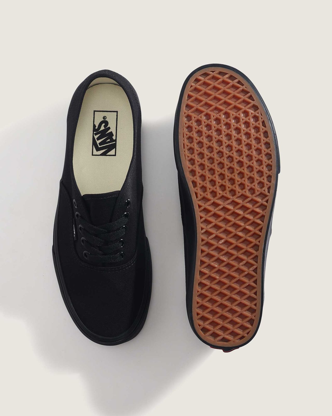 VANS AUTHENTIC インソールとワッフルソール