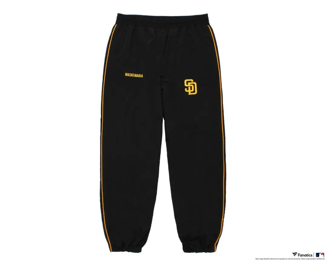 WACKO MARIA × MLB トラックパンツ（パドレス）