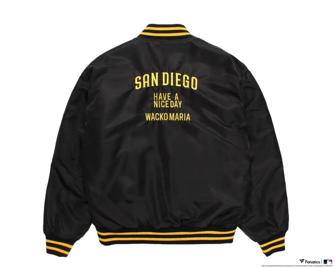 WACKO MARIA × MLB 同 背面